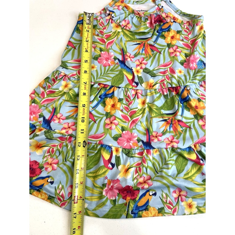 Tommy Bahama Girls dress Toddler 3T Sundress Tropical Beach Floral Vacation - Picture 4 of 8